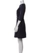 Weekend Max Mara Bateau Neckline Mini Dress