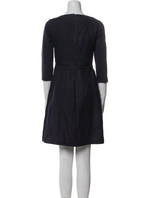 Weekend Max Mara Bateau Neckline Mini Dress