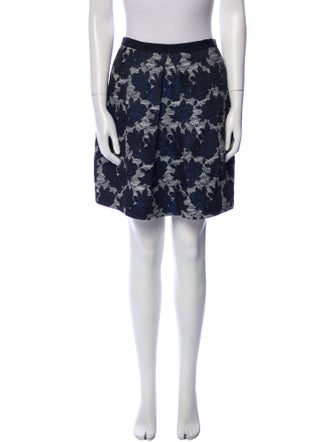 Weekend Max Mara Floral Print Mini Skirt