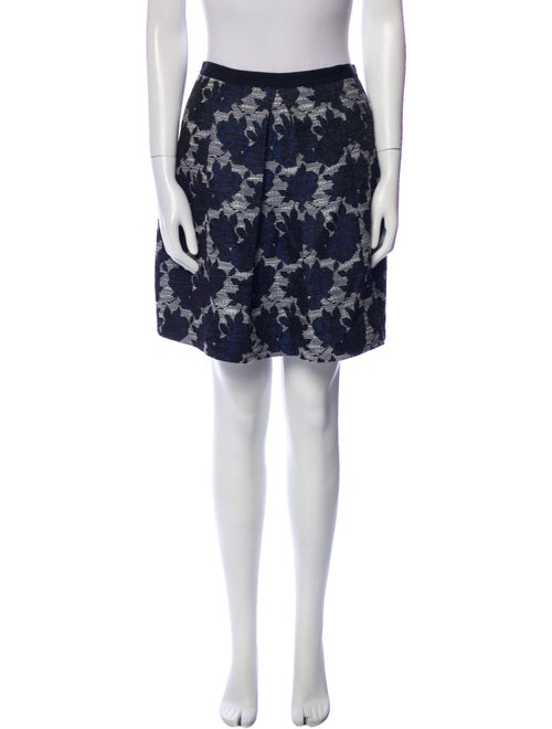 Weekend Max Mara Floral Print Mini Skirt