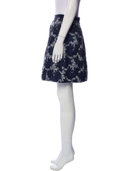 Weekend Max Mara Floral Print Mini Skirt