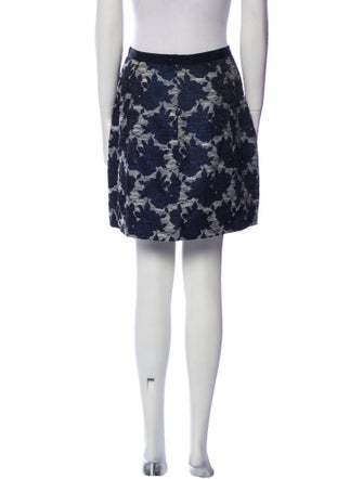 Weekend Max Mara Floral Print Mini Skirt
