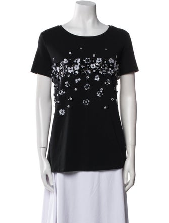 Weekend Max Mara Scoop Neck Short Sleeve T-Shirt