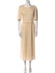 Weekend Max Mara Bateau Neckline Long Dress