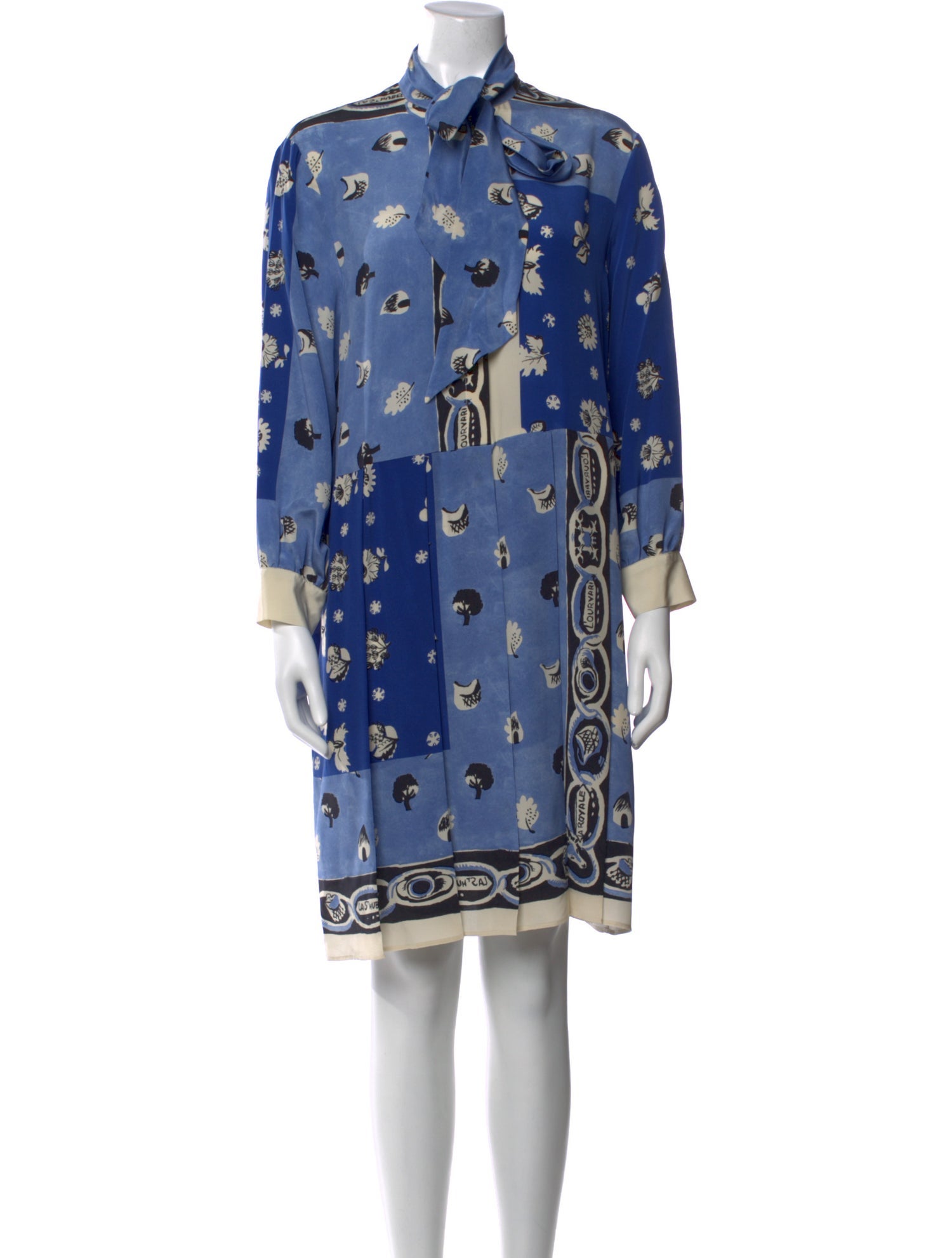 Weekend Max Mara Silk Knee-Length Dress