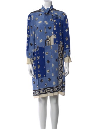 Weekend Max Mara Silk Knee-Length Dress