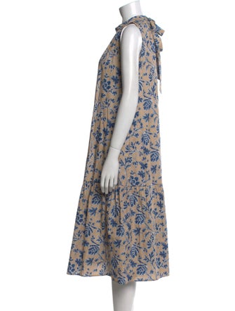 Weekend Max Mara Printed Long Dress