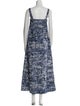 Weekend Max Mara Printed Long Dress
