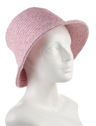 Weekend Max Mara Solid Raffia sun hat