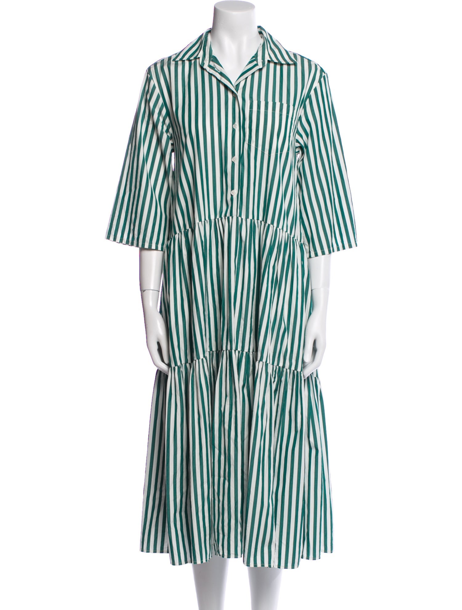 Weekend Max Mara Striped Long Dress