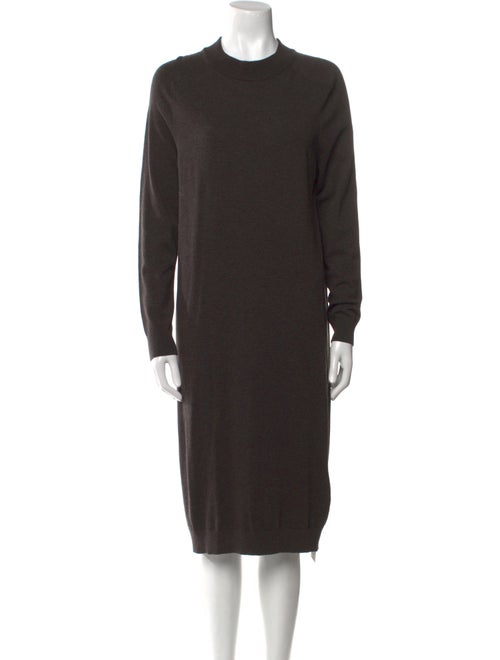 Weekend Max Mara Mock Neck Midi Length Dress