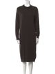 Weekend Max Mara Mock Neck Midi Length Dress