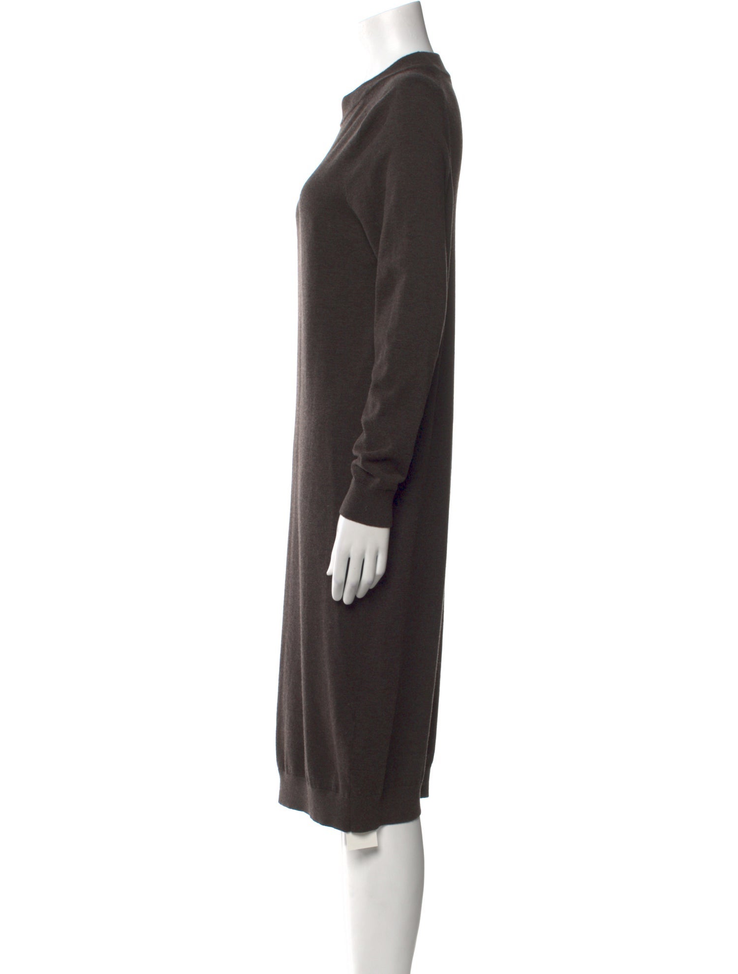 Weekend Max Mara Mock Neck Midi Length Dress