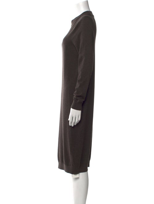 Weekend Max Mara Mock Neck Midi Length Dress