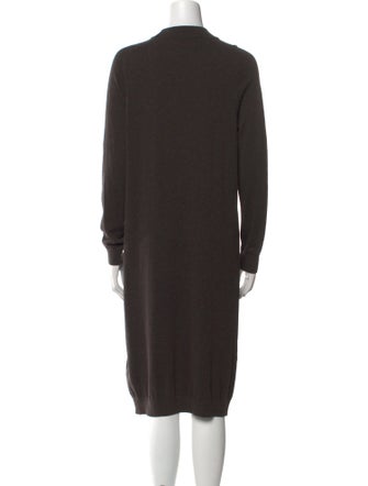 Weekend Max Mara Mock Neck Midi Length Dress