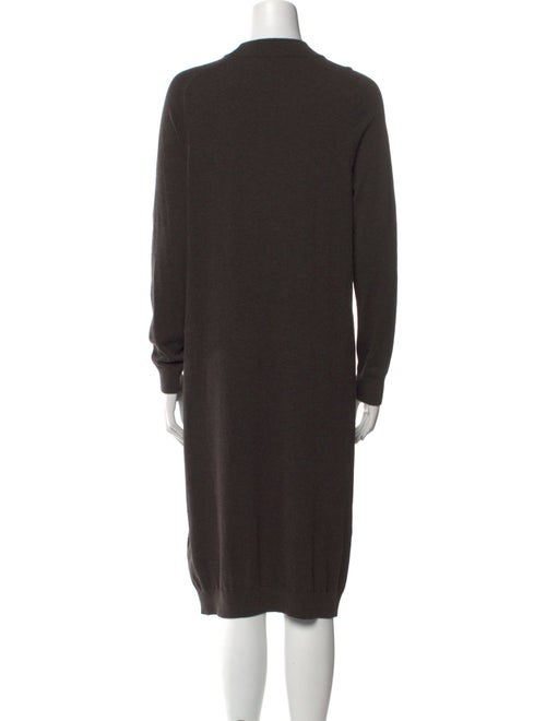 Weekend Max Mara Mock Neck Midi Length Dress