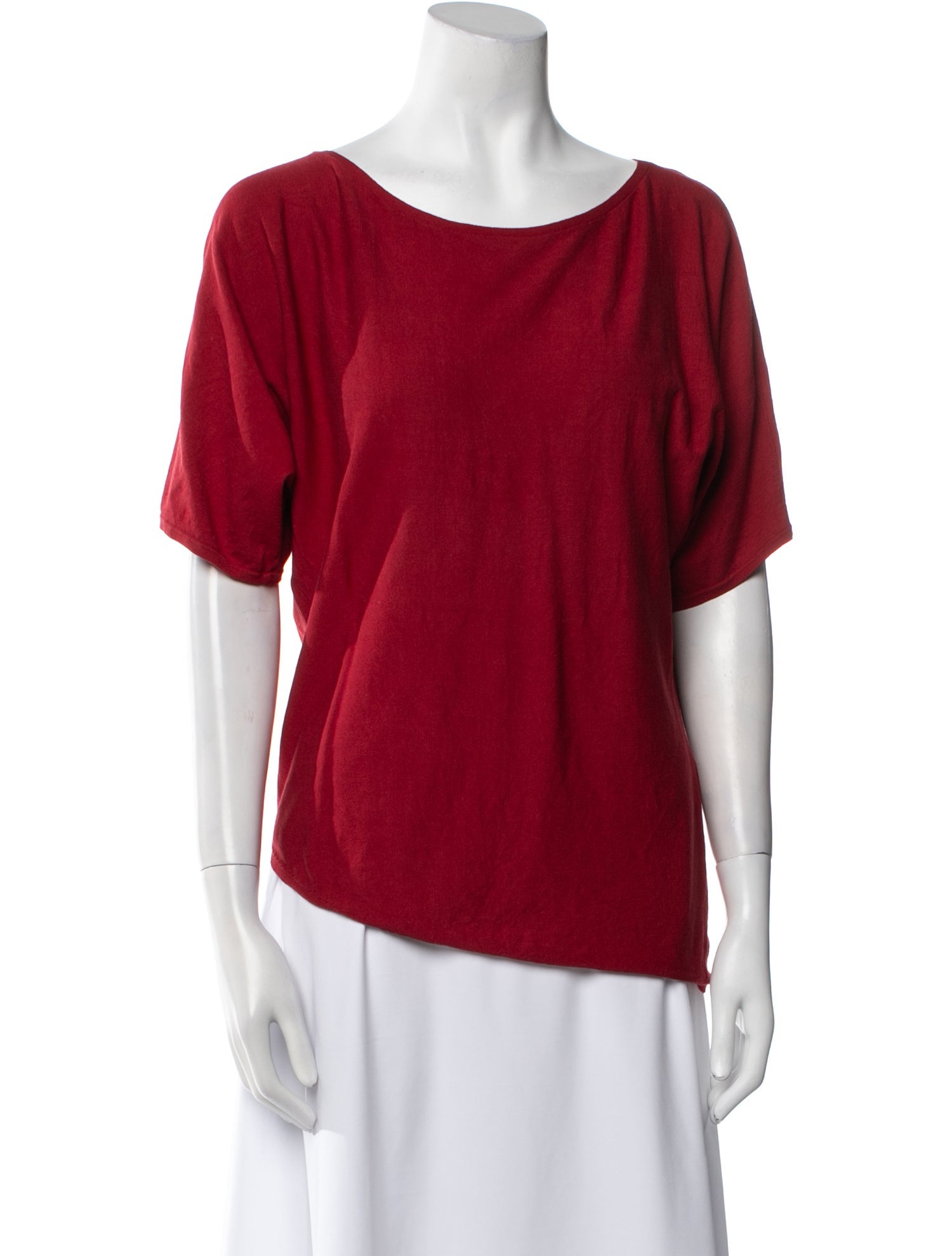 Weekend Max Mara Bateau Neckline Short Sleeve T-Shirt