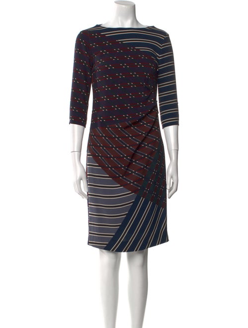 Weekend Max Mara Striped Knee-Length Dress