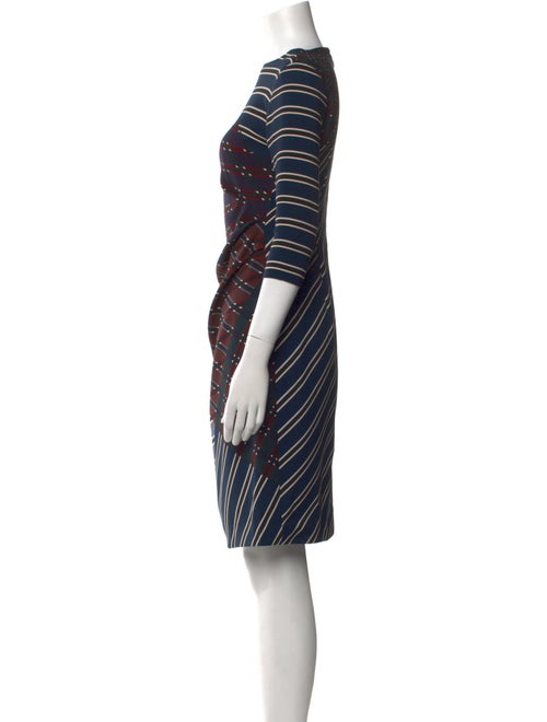 Weekend Max Mara Striped Knee-Length Dress