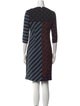 Weekend Max Mara Striped Knee-Length Dress