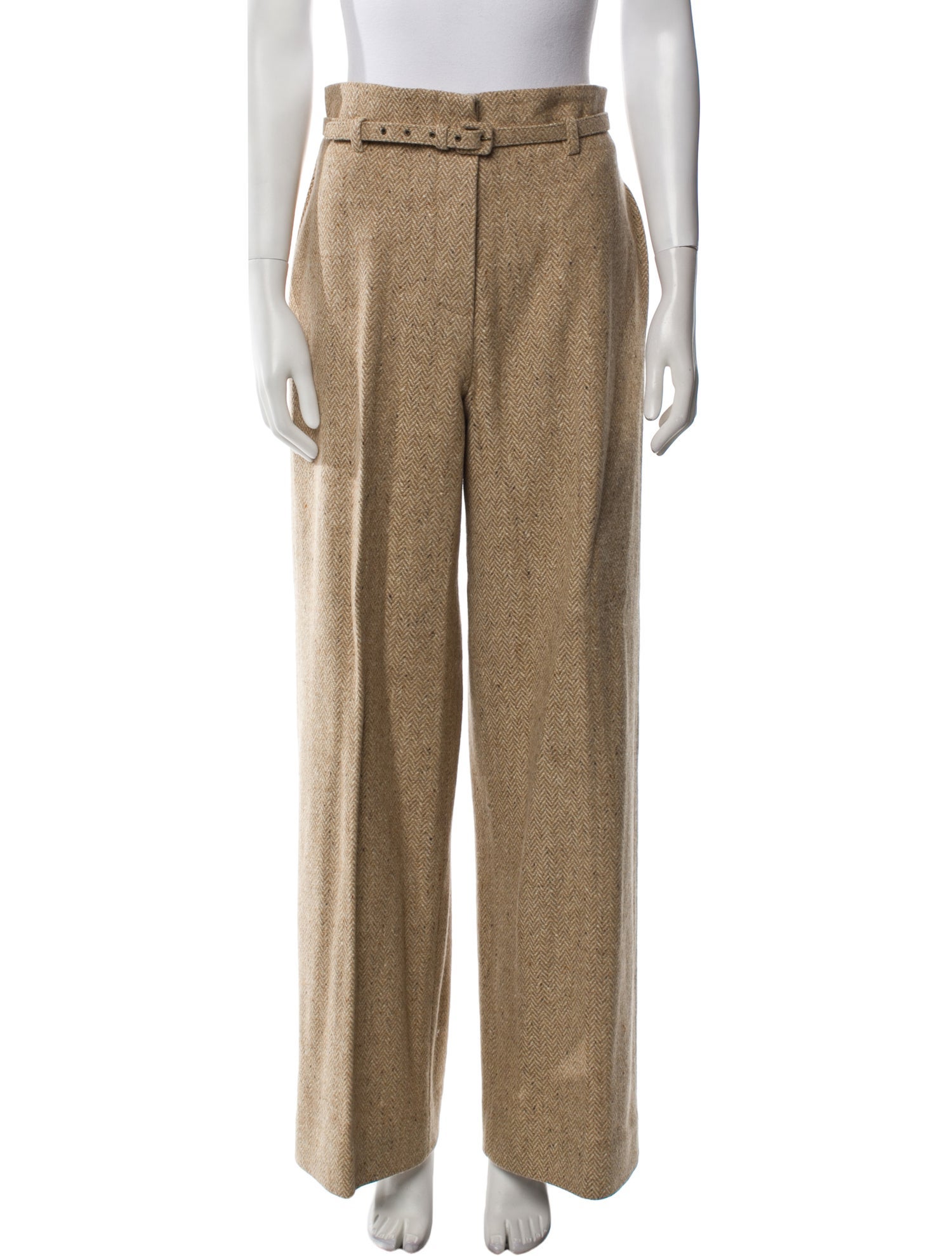 Weekend Max Mara Virgin Wool Wide Leg Pants