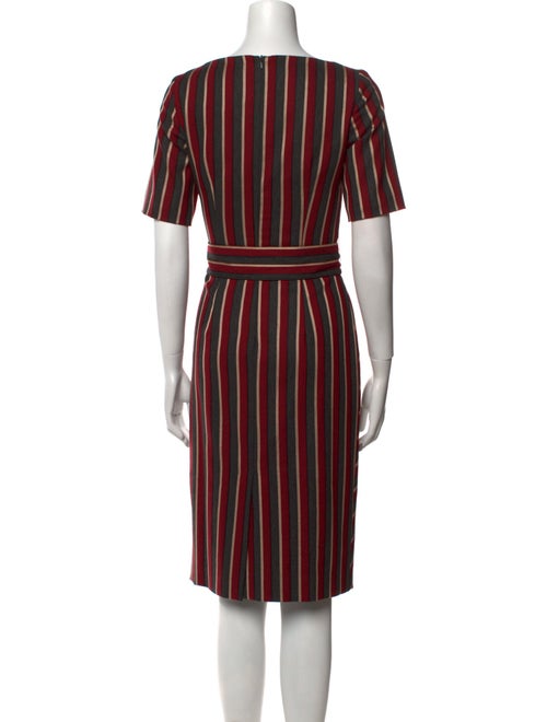 Weekend Max Mara Striped Knee-Length Dress