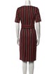 Weekend Max Mara Striped Knee-Length Dress
