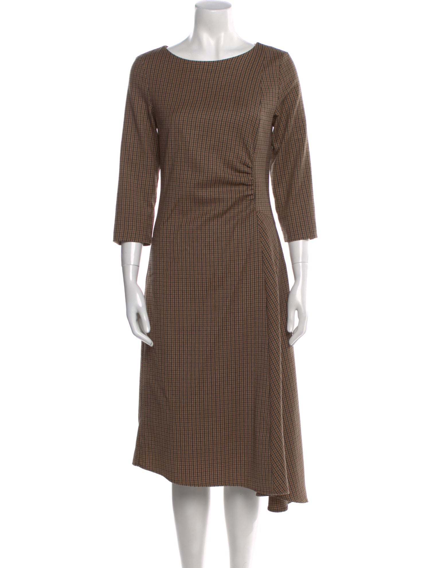 Weekend Max Mara Bateau Neckline Knee-Length Dress