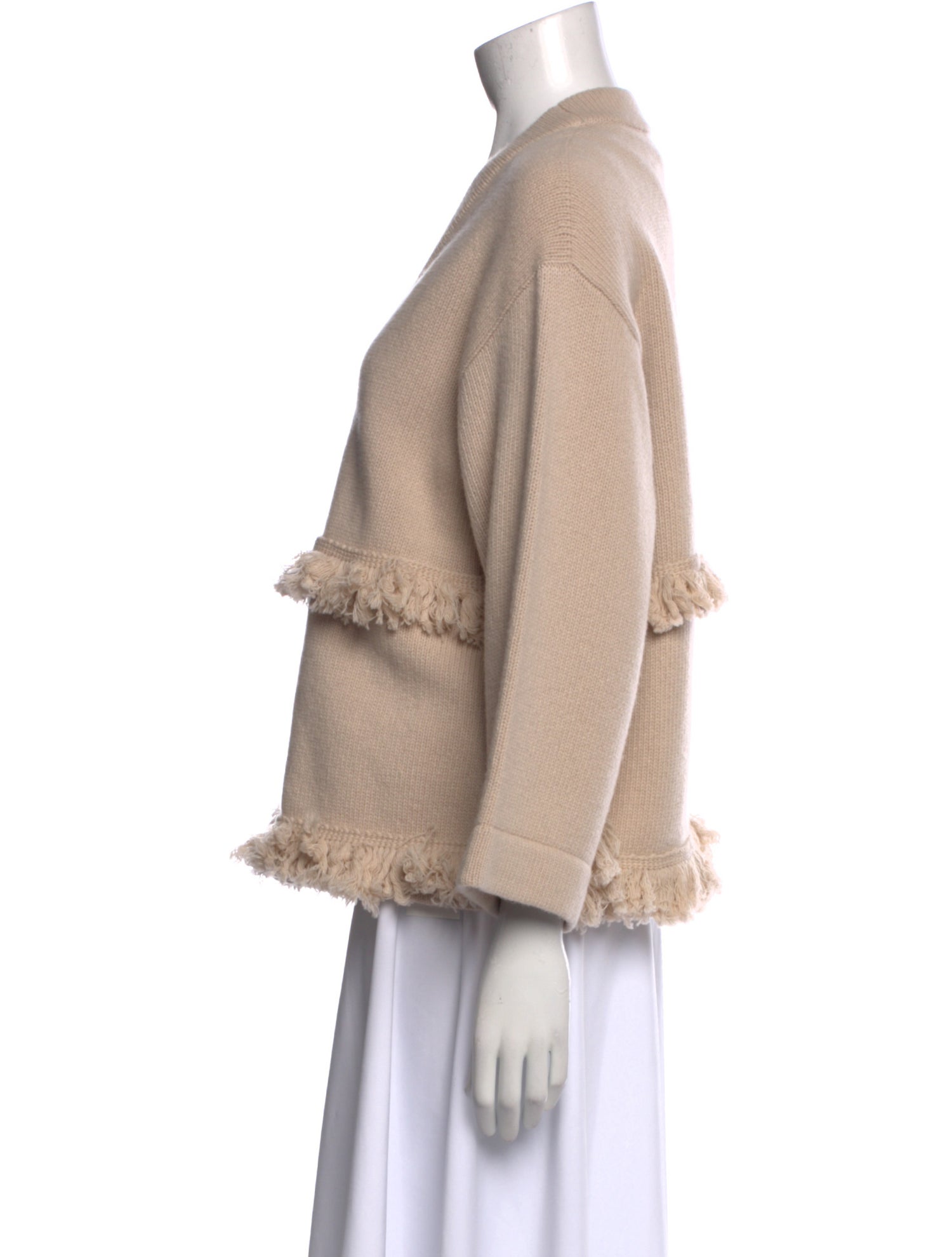 Weekend Max Mara Virgin Wool V-Neck Sweater