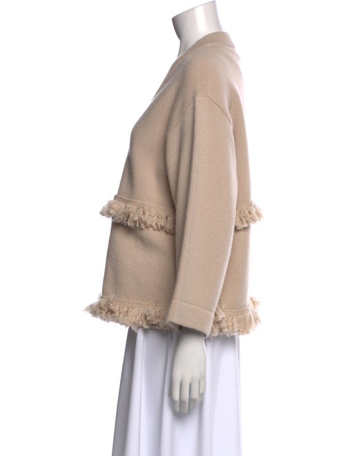 Weekend Max Mara Virgin Wool V-Neck Sweater