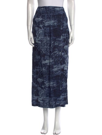 Weekend Max Mara Linen Midi Length Skirt
