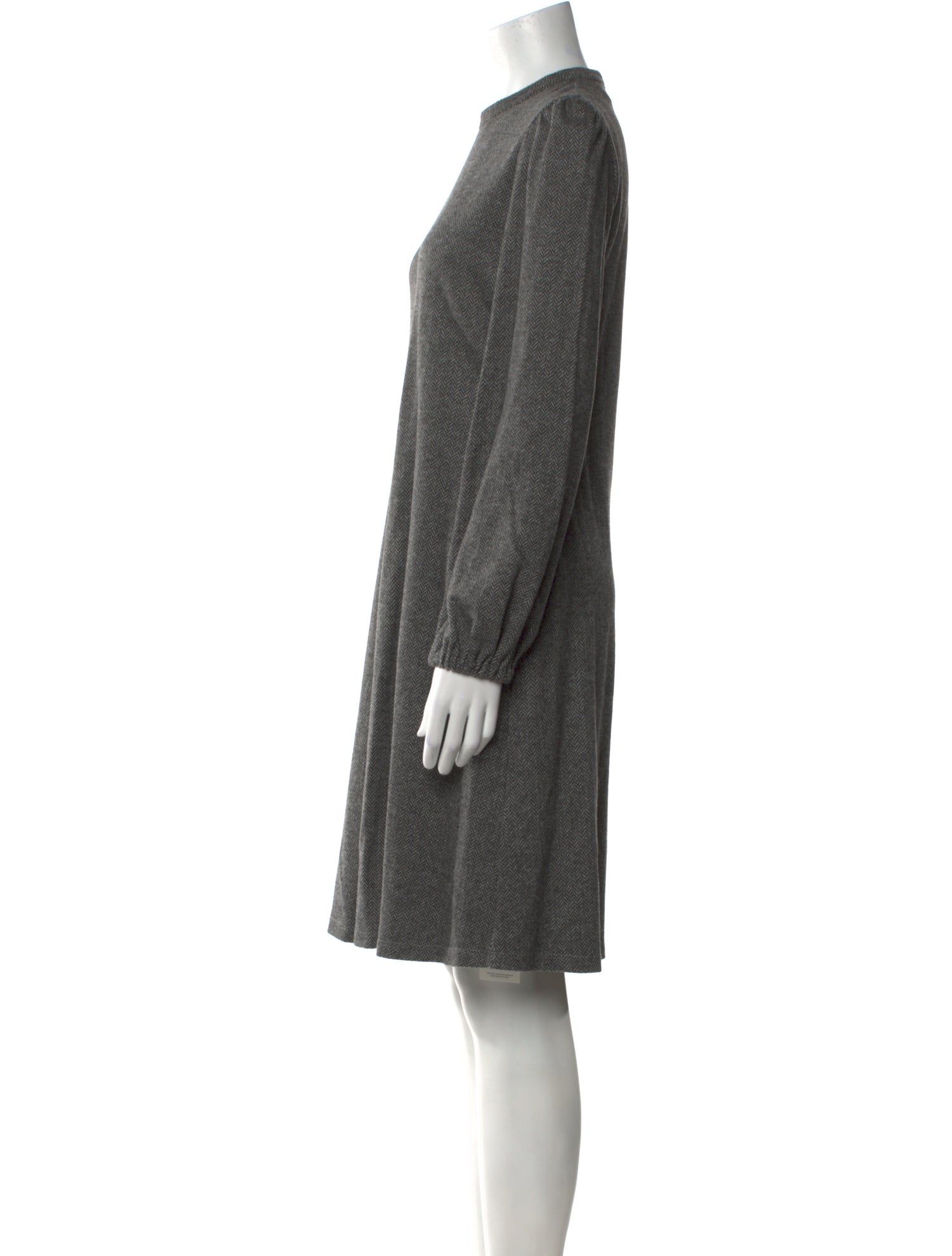 Weekend Max Mara Mock Neck Knee-Length Dress