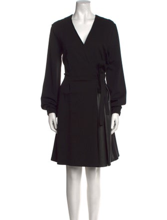 Weekend Max Mara V-Neck Knee-Length Dress