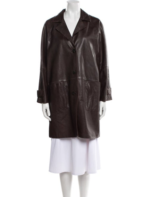 Weekend Max Mara Leather Coat