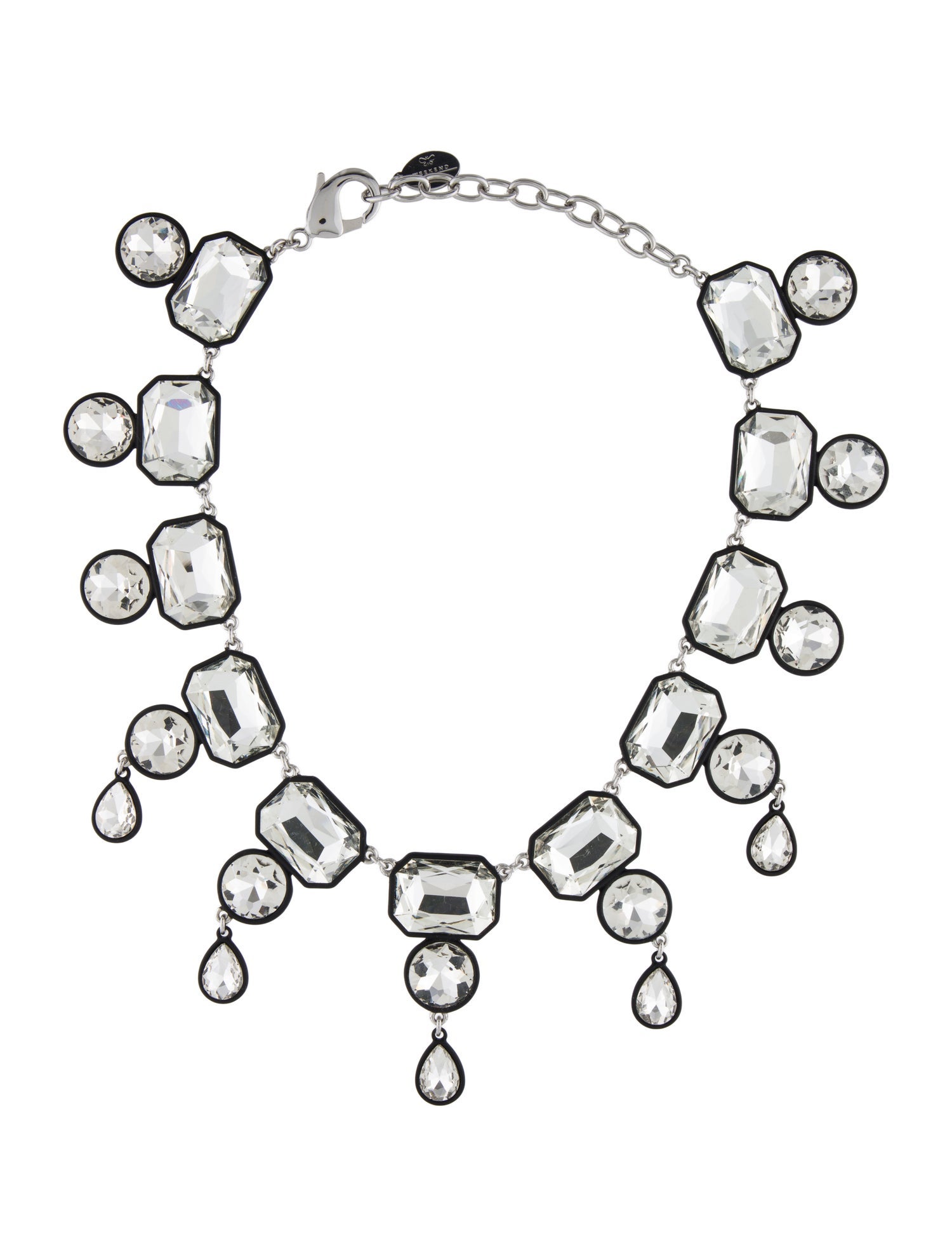 Weekend Max Mara Crystal Collar Necklace
