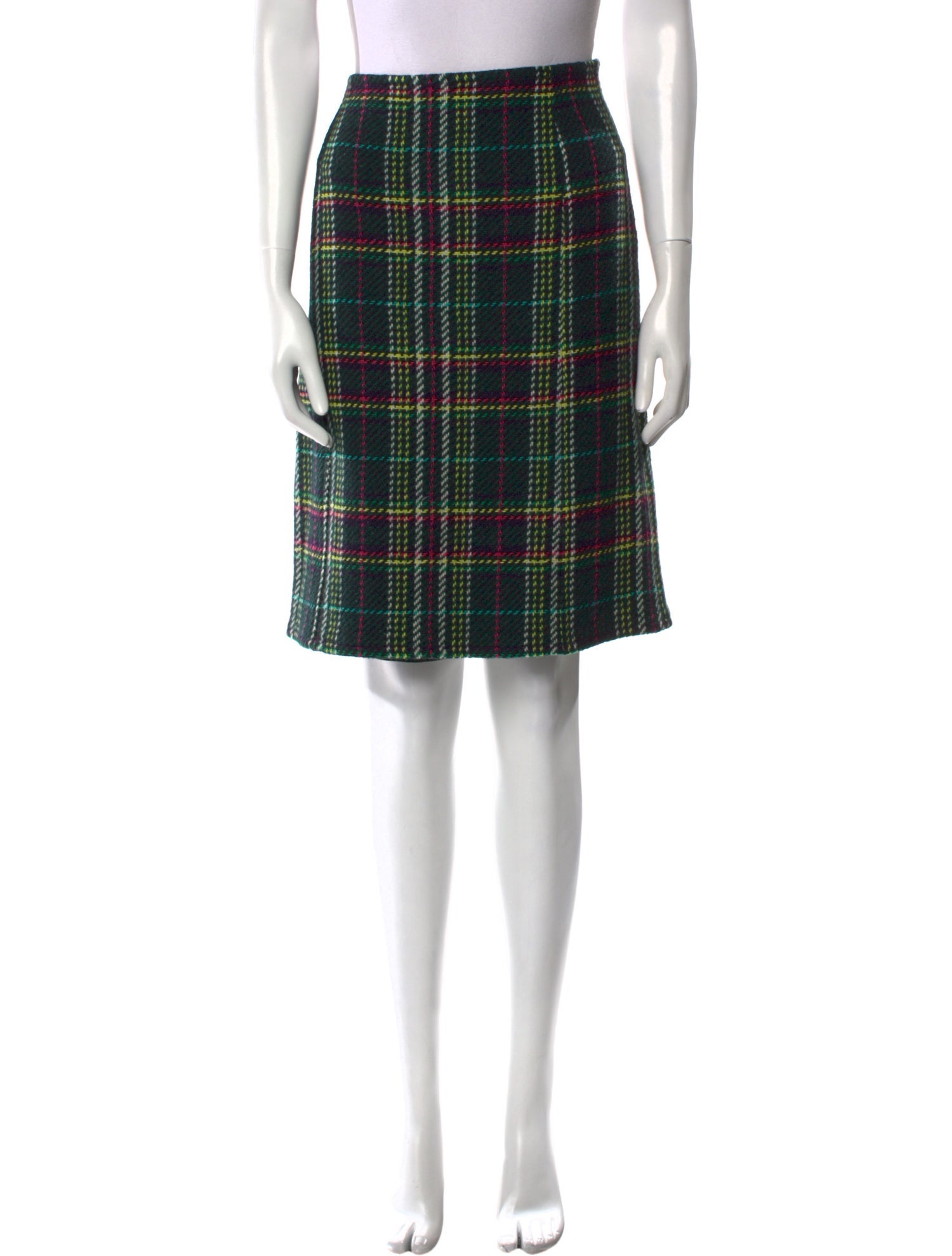 Weekend Max Mara Virgin Wool Knee-Length Skirt