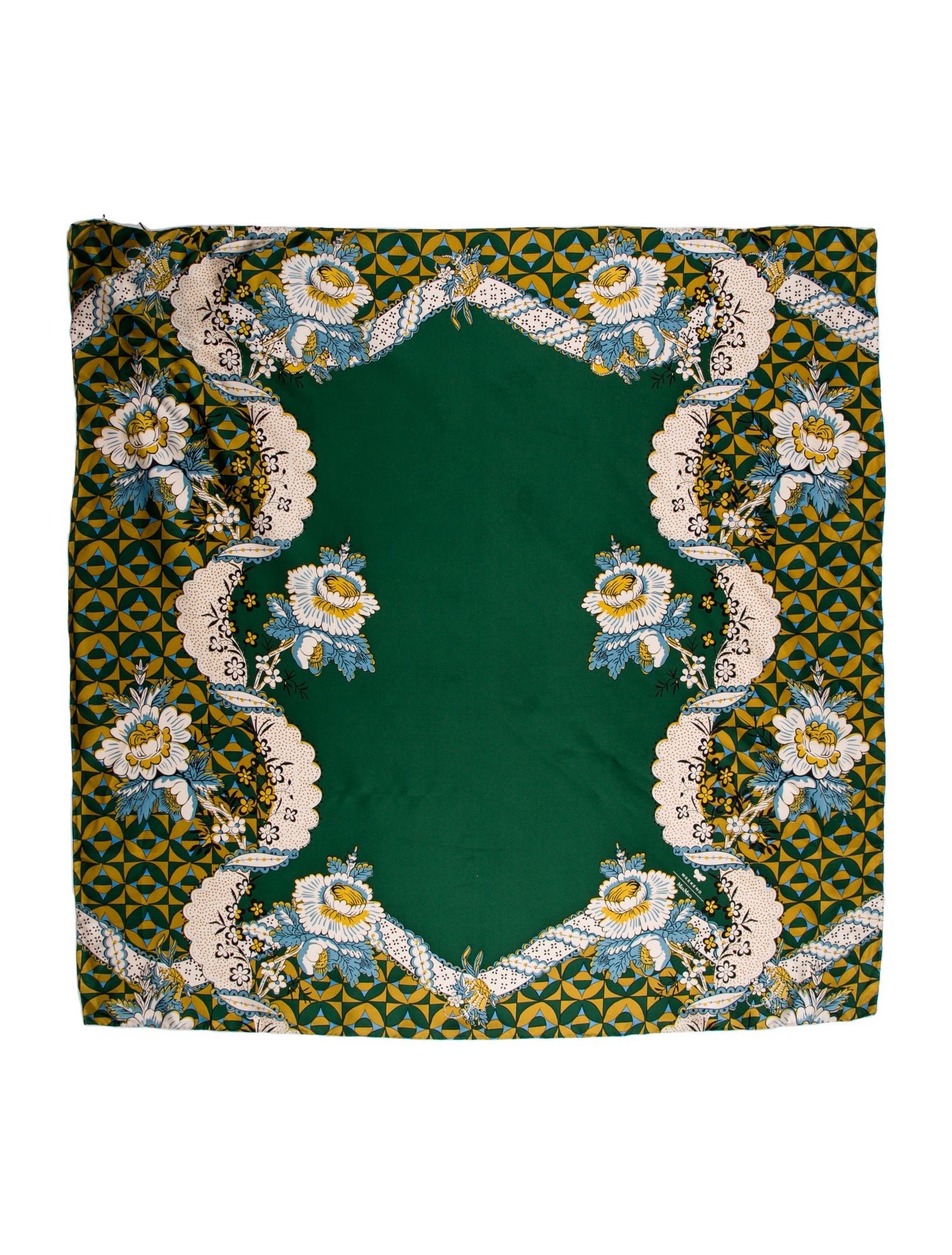 Weekend Max Mara Silk Floral Print Scarf