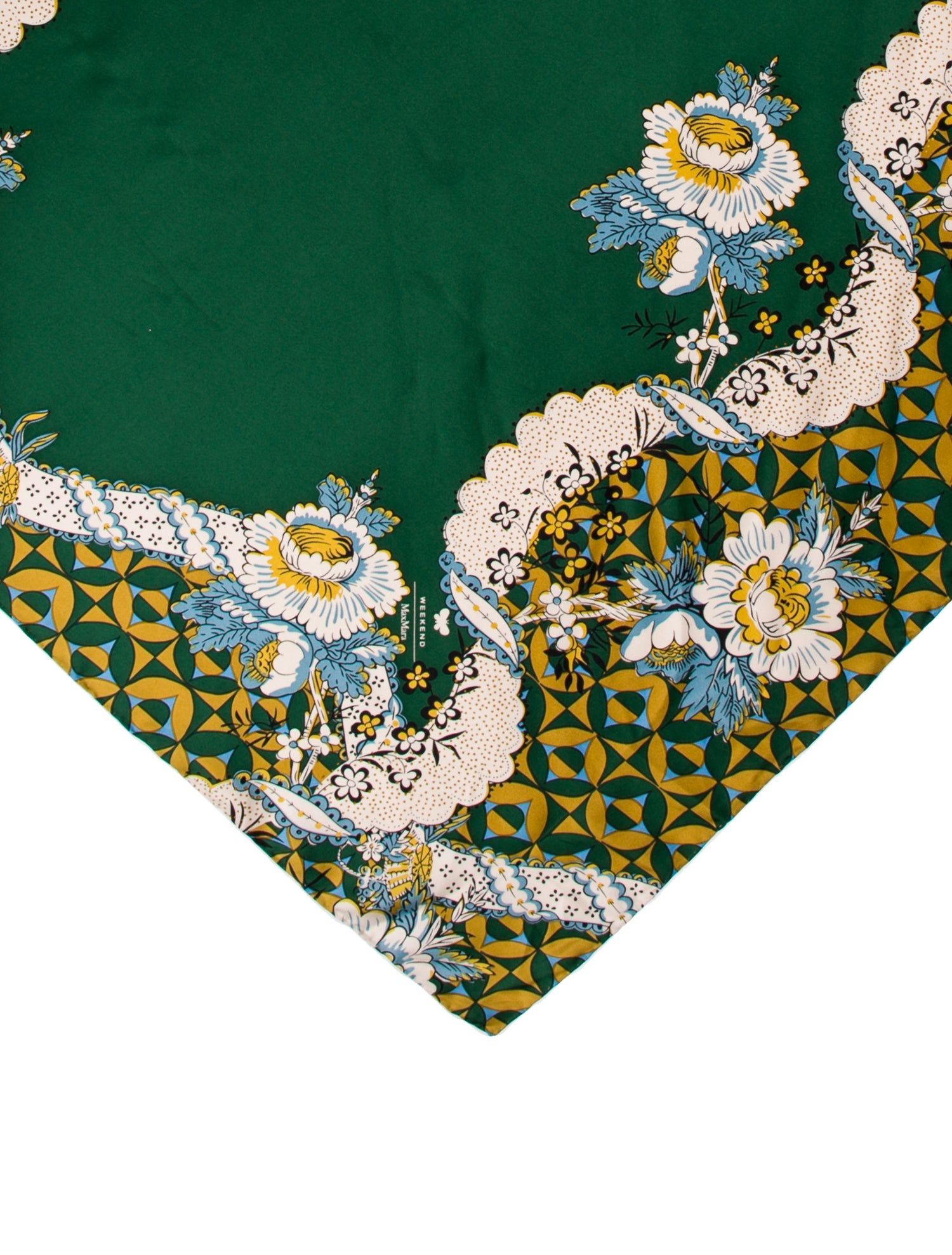 Weekend Max Mara Silk Floral Print Scarf