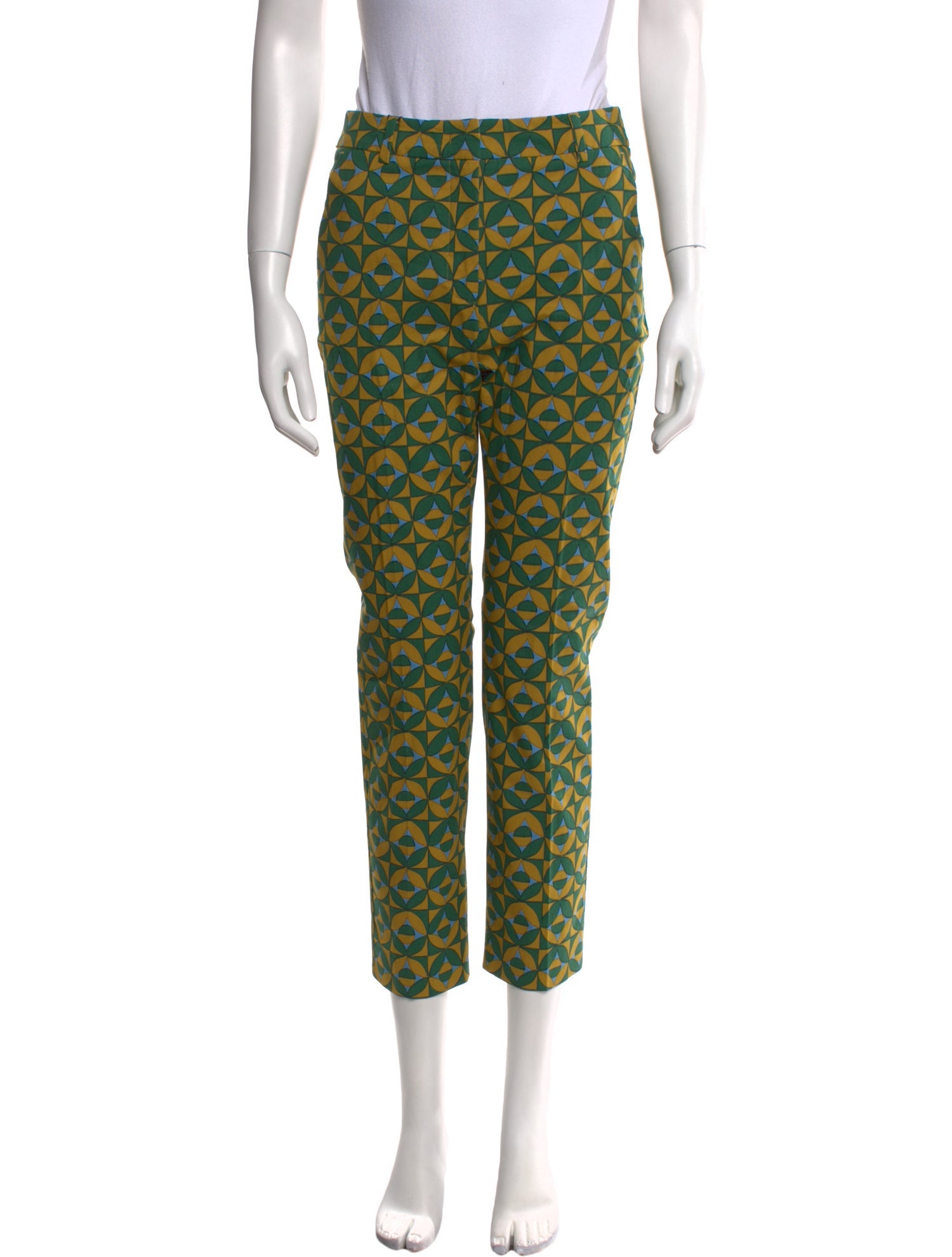 Weekend Max Mara Printed Skinny Leg Pants