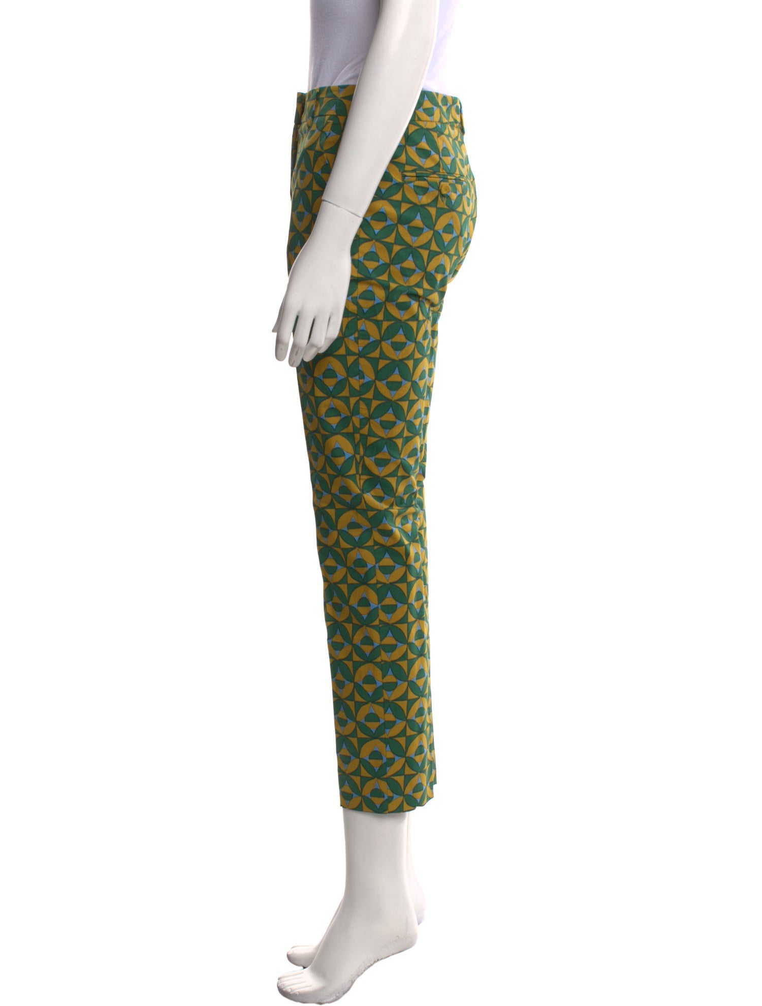 Weekend Max Mara Printed Skinny Leg Pants