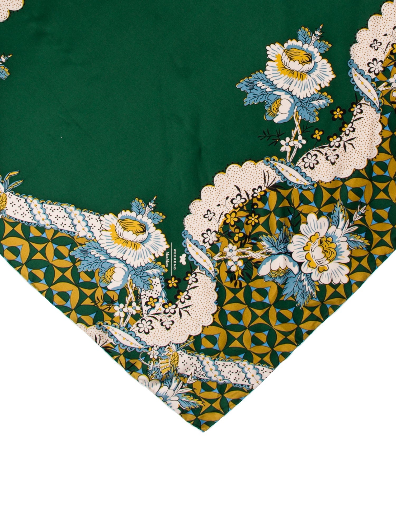 Weekend Max Mara Silk Floral Print Scarf