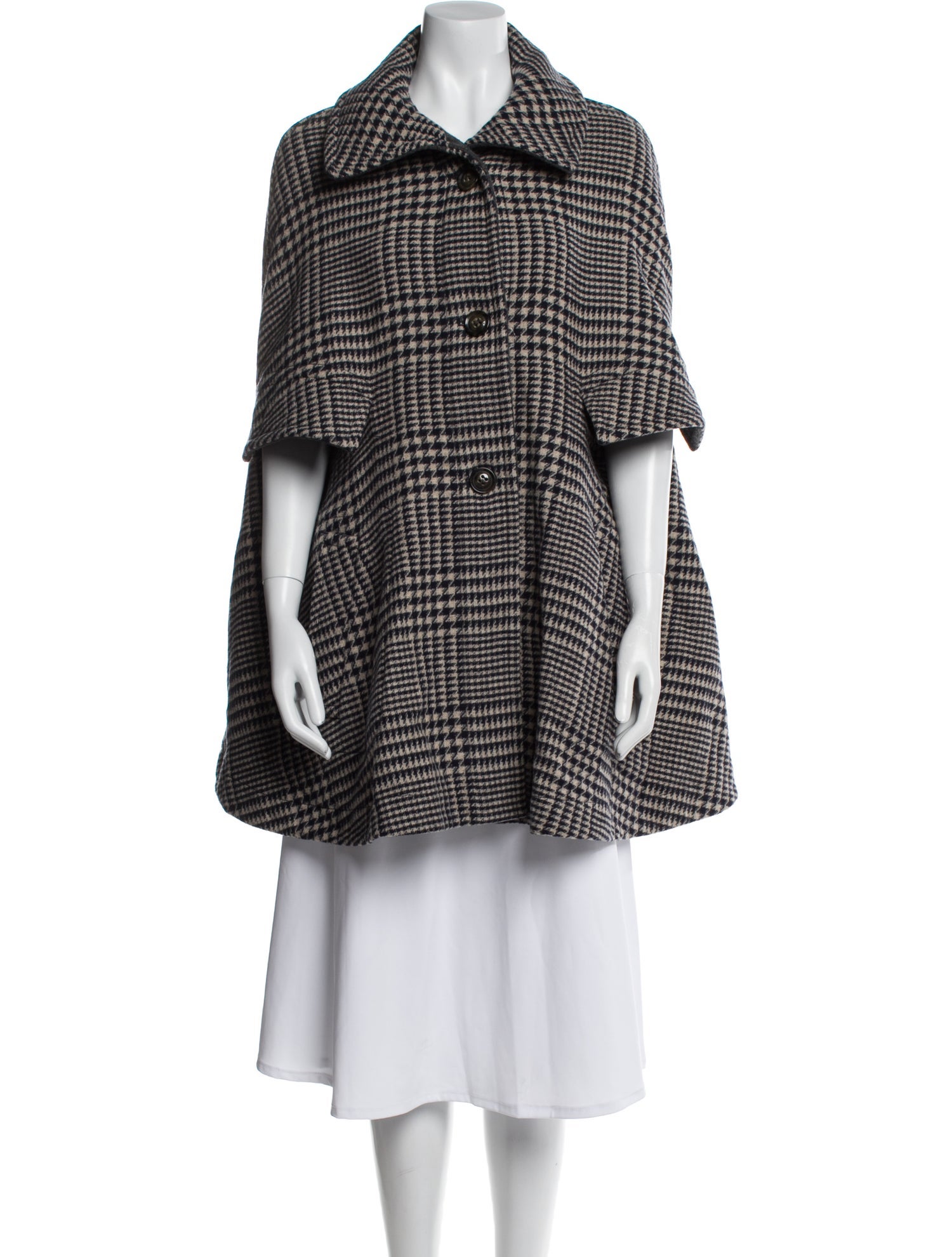 Weekend Max Mara Houndstooth Print Coat