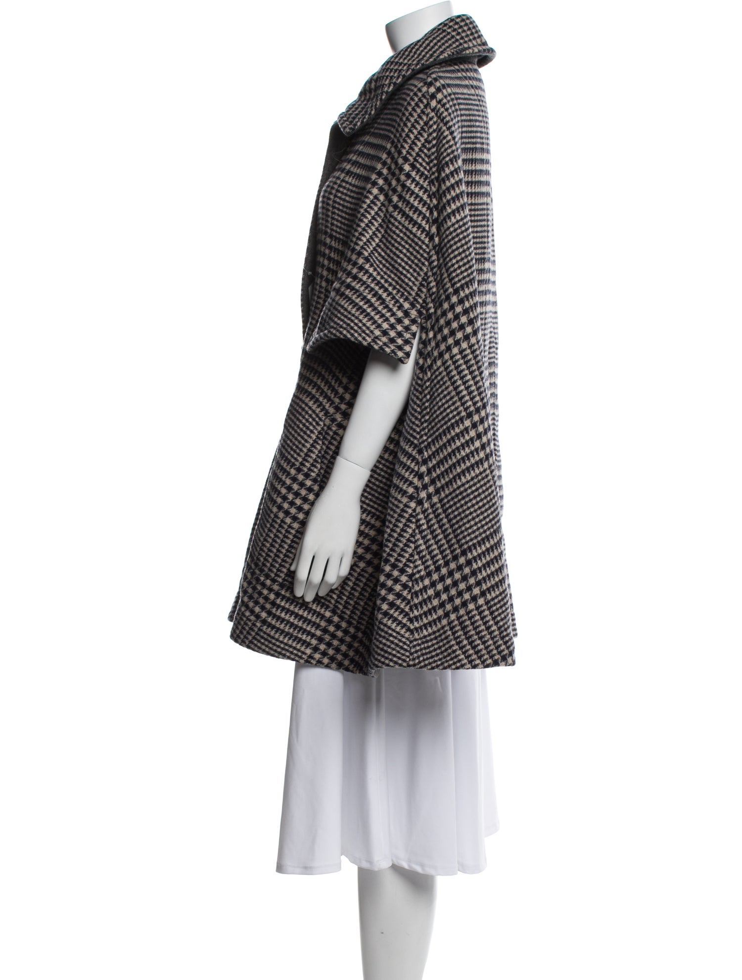 Weekend Max Mara Houndstooth Print Coat