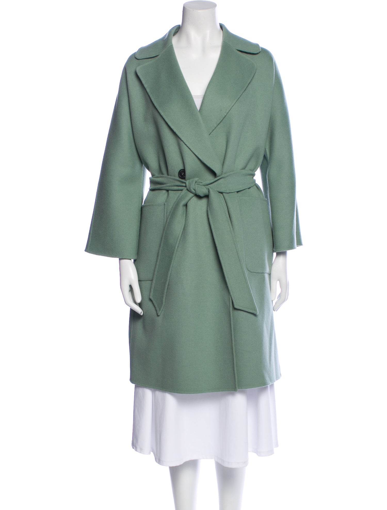 Weekend Max Mara Virgin Wool Trench Coat