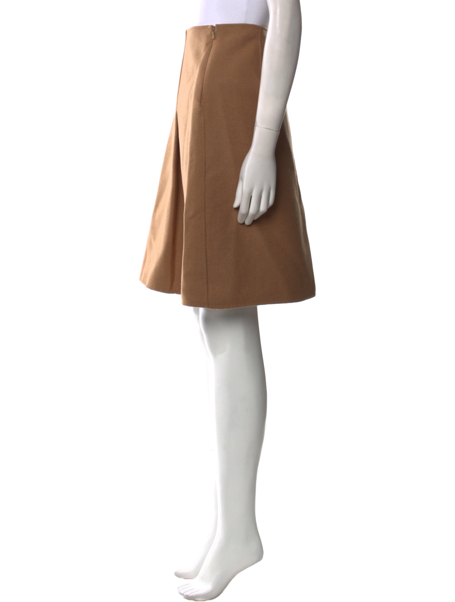 Weekend Max Mara Virgin Wool Knee-Length Skirt w/ Tags