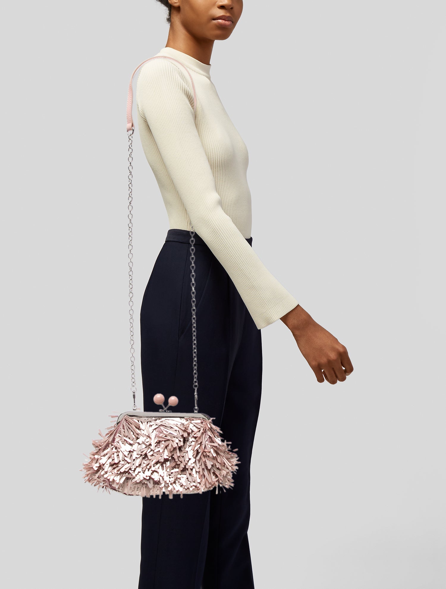 Weekend Max Mara Leather Minaudière