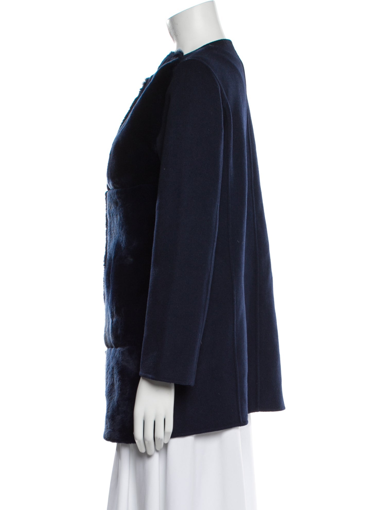 Weekend Max Mara Virgin Wool Fur Jacket
