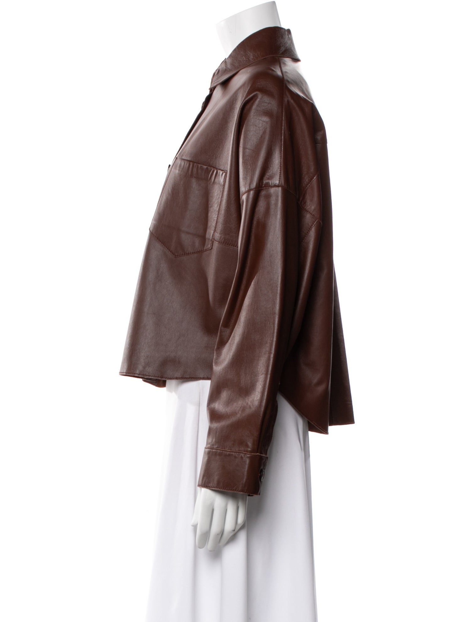 Weekend Max Mara Lamb Leather Jacket