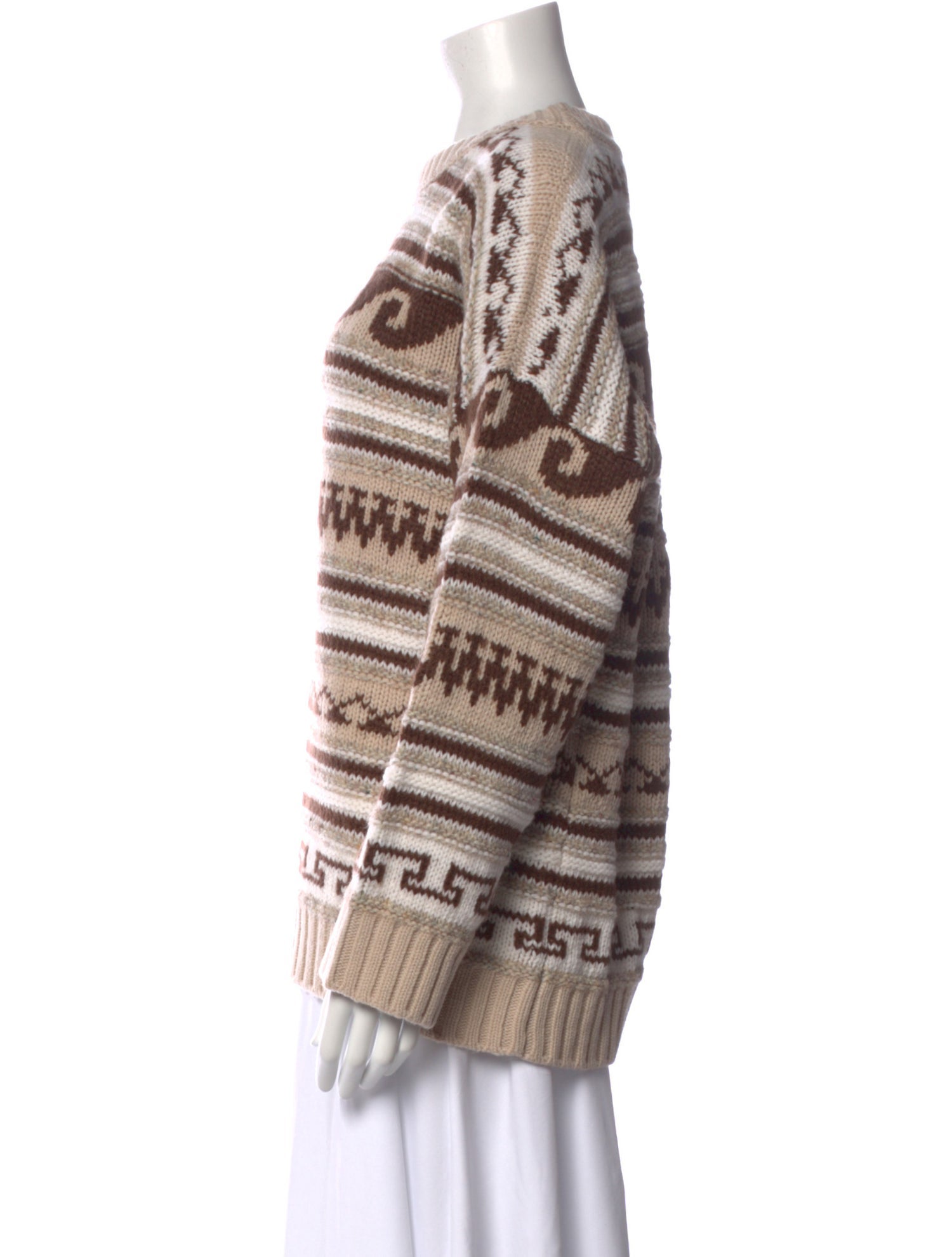 Weekend Max Mara Wool Printed Sweater w/ Tags