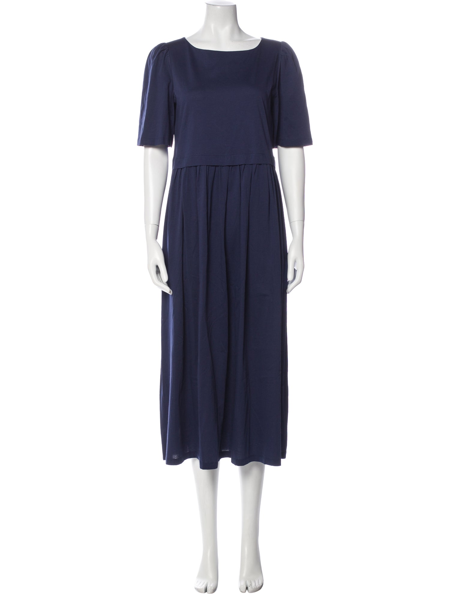 Weekend Max Mara Bateau Neckline Long Dress